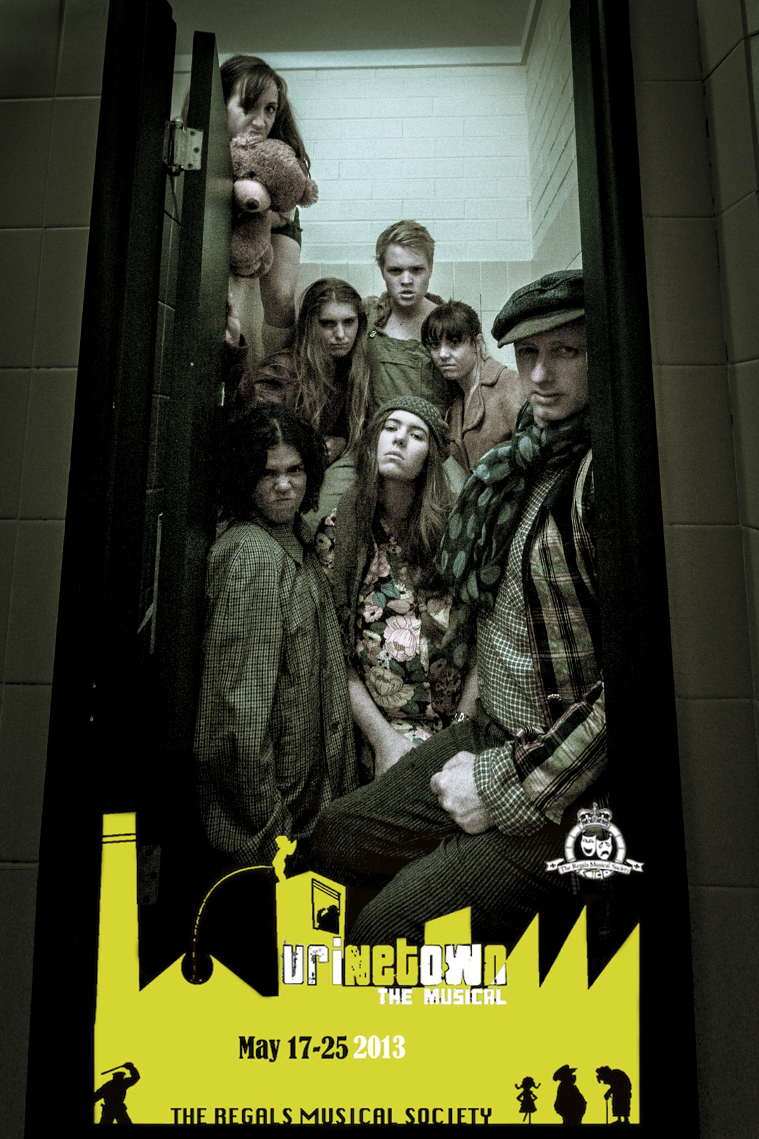 Urintown - The Regals Musical Society Poster